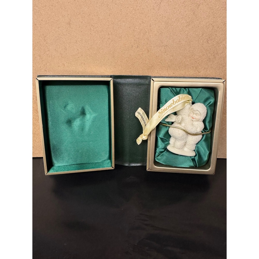 Dept 56 Snowbabies Give Someone A Hug Ornament 56.68905 Vintage 1998 Box